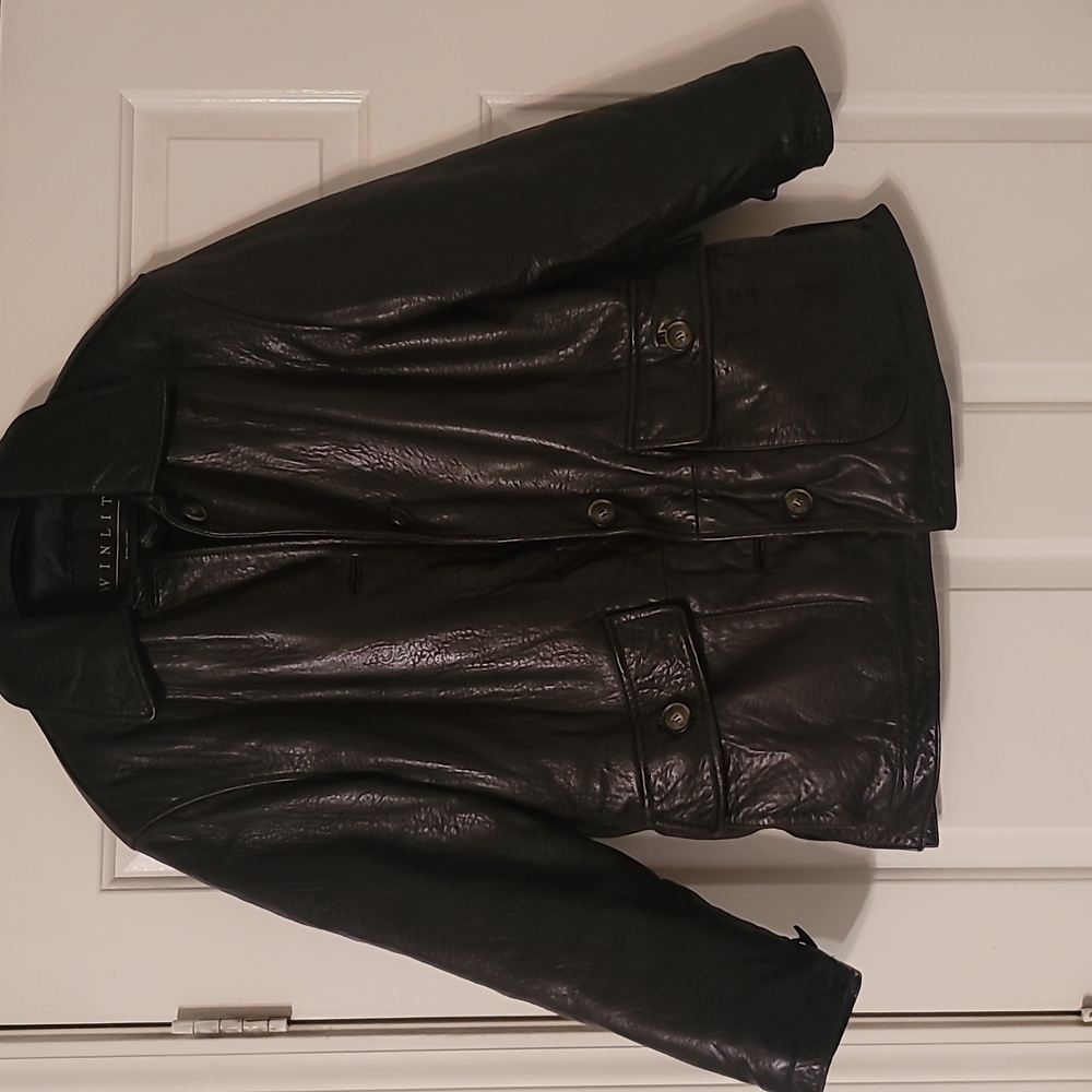 Genuine Leather Coat